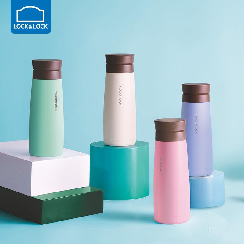 BÌNH GIỮ NHIỆT I.D TUMBLER BẰNG THÉP KHÔNG GỈ LOCK & LOCK 450ML 4 MÀU