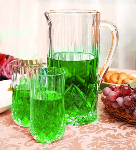 BỘ 1 BÌNH 1,2 LÍT VÀ 6 LY 350 ML -OPERA DRINK SET